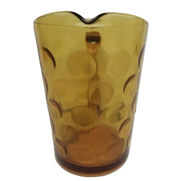 Optic Dot Hazel-Atlas Eldorado Gold Pitcher - Picture 3 of 6
